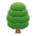Sony Playstation deciduous tree emoji image
