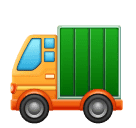 Huawei delivery truck emoji image