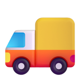 Microsoft Teams delivery truck emoji image