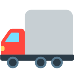 Mozilla delivery truck emoji image
