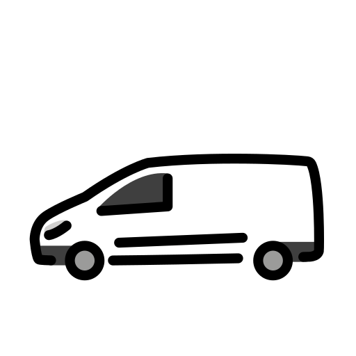 Openmoji delivery truck emoji image