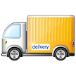 Samsung delivery truck emoji image