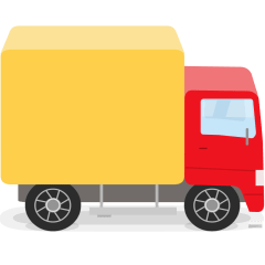 Skype delivery truck emoji image