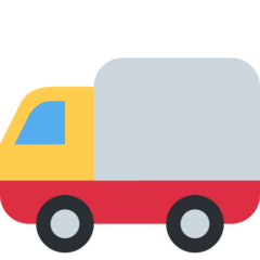 Twitter delivery truck emoji image