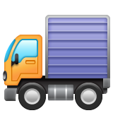 Whatsapp delivery truck emoji image