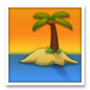 LG desert island emoji image