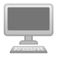 Google desktop computer emoji image