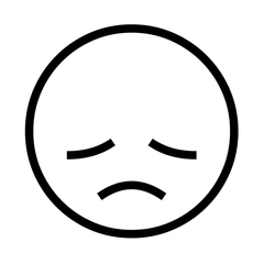 Noto Emoji Font disappointed face emoji image