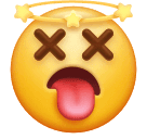 Huawei dizzy face emoji image