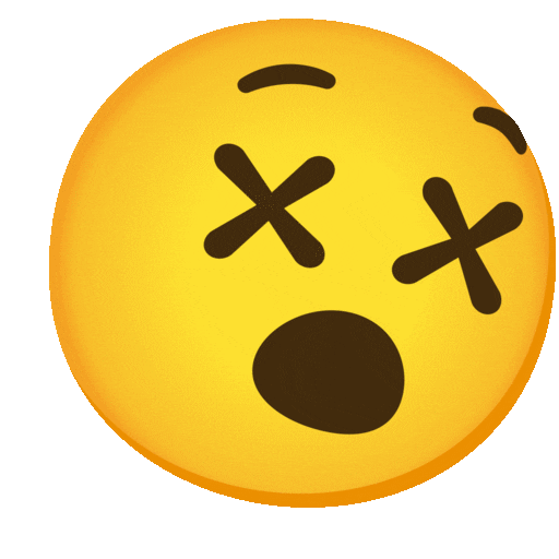 Noto Emoji Animation dizzy face emoji image