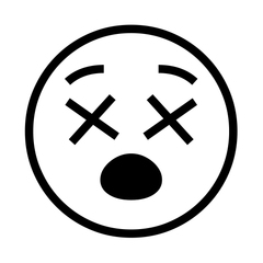 Noto Emoji Font dizzy face emoji image