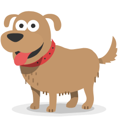 Skype dog emoji image