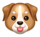 Huawei dog face emoji image