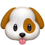 IOS/Apple dog face emoji image