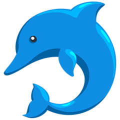 Facebook Messenger dolphin emoji image