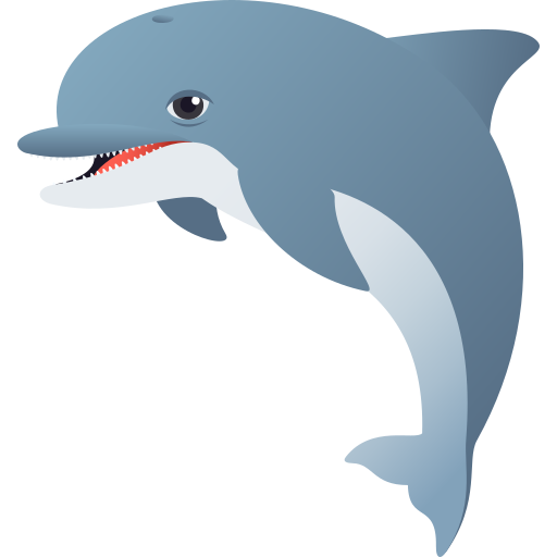 JoyPixels dolphin emoji image