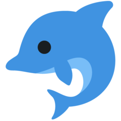 Twitter dolphin emoji image