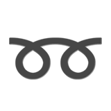 IOS/Apple double curly loop emoji image