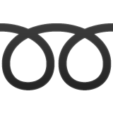 Whatsapp double curly loop emoji image