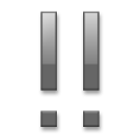 LG double exclamation mark emoji image