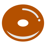 Docomo doughnut emoji image