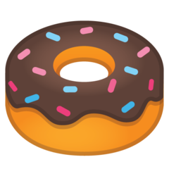 Google doughnut emoji image