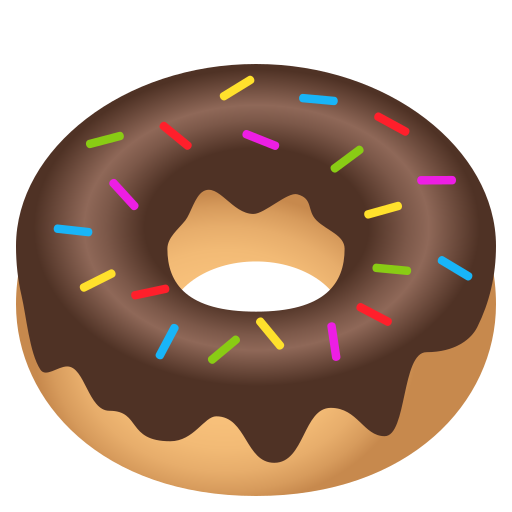JoyPixels doughnut emoji image