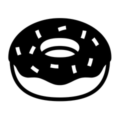 Noto Emoji Font doughnut emoji image