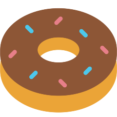 Skype doughnut emoji image