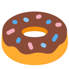 Twitter doughnut emoji image