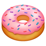 Whatsapp doughnut emoji image