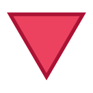 HTC down-pointing red triangle emoji image