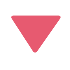 Twitter down-pointing red triangle emoji image