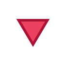 HTC down-pointing small red triangle emoji image