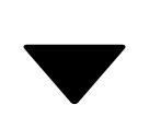 SoftBank down-pointing small red triangle emoji image