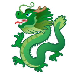 Google dragon emoji image