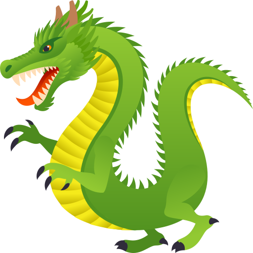 JoyPixels dragon emoji image