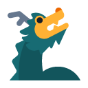 Toss dragon emoji image