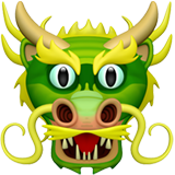IOS/Apple dragon face emoji image