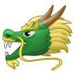 Samsung dragon face emoji image