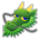 Sony Playstation dragon face emoji image