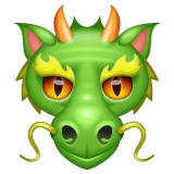Whatsapp dragon face emoji image