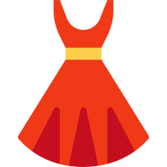 Skype dress emoji image