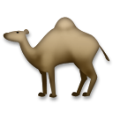 LG dromedary camel emoji image