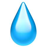 IOS/Apple droplet emoji image