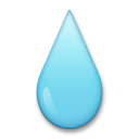 LG droplet emoji image