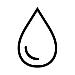 Noto Emoji Font droplet emoji image