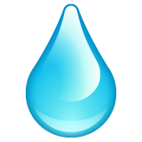 Whatsapp droplet emoji image