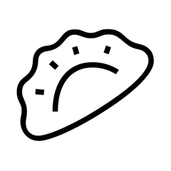 Noto Emoji Font Dumpling emoji image