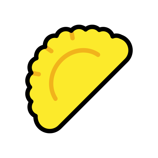 Openmoji Dumpling emoji image